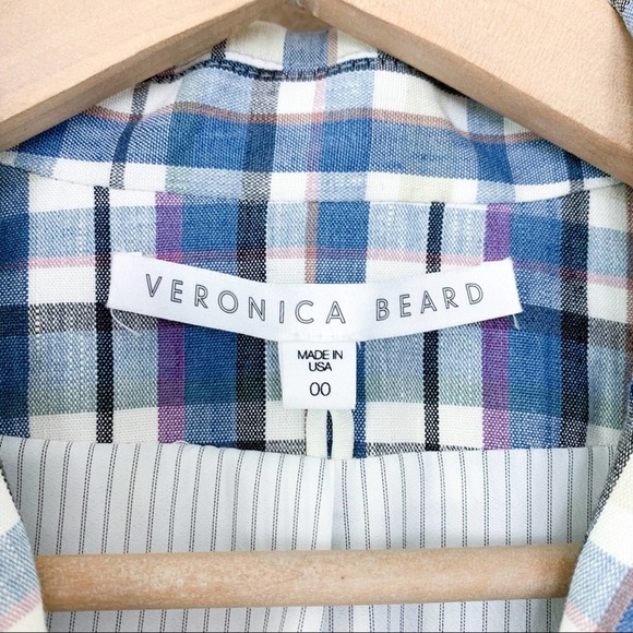 Veronica Beard Empire Linen Dickey Jacket - Picture 6 of 8